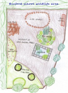 Burford School wildlife area